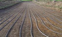 зонды для теплового насоса укладка в траншеи, горизонтальный контур